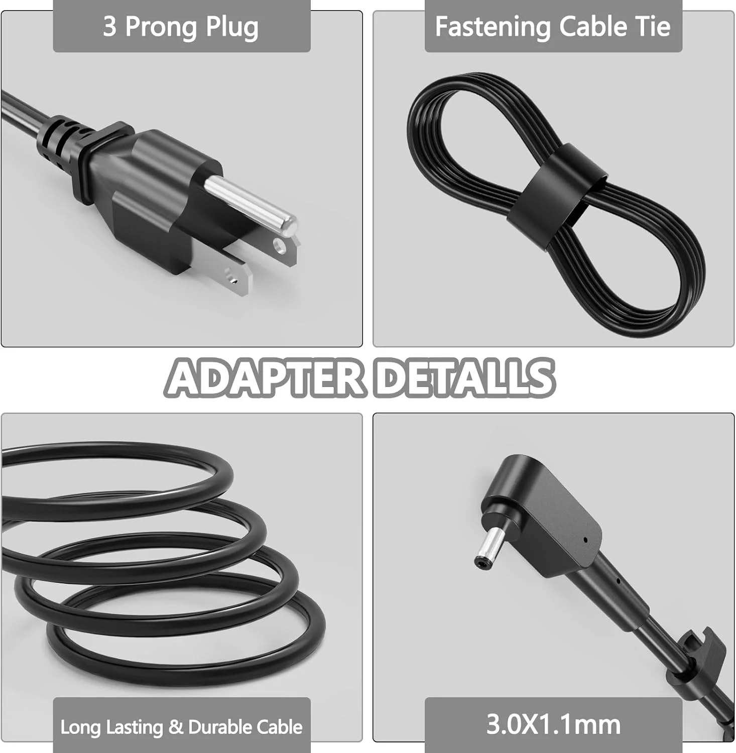 شارژر لپ تاپ 45 واتی مناسب برای Acer Aspire 5 3 14 15 515 315 Spin 14 A515-43 A515-45 A515-46 A515-54 A515-56 A515-55 A517-52 A314-22 A315-23 A315-58 314-23P A315-58G A315-57G A315-35 A315-24PT A517 N20C5