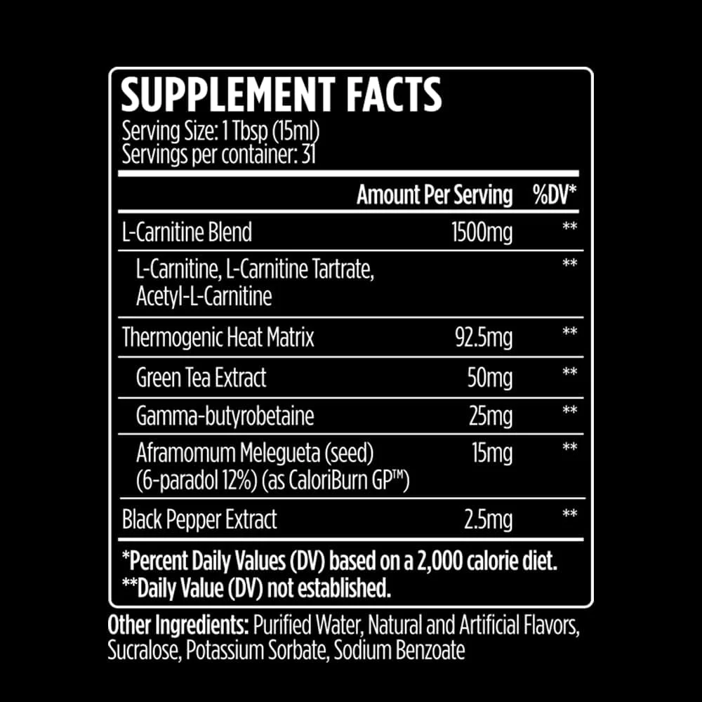ال-کارنیتین 1500 Heat مایع VMI Sports | 1500 میلی گرم کارنیتین | فرمول جذب حداکثری | طعم عالی برای آقایان و بانوان | 31 سروینگ (پاستیل خرسی)