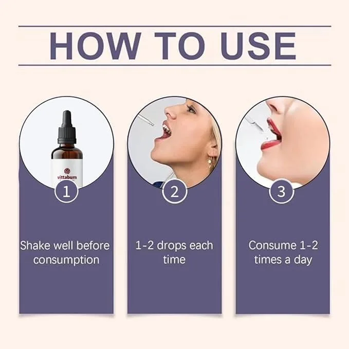 (بسته 3 عددی) قطره های پشتیبانی از کاهش وزن - افزایش متابولیسم کاملا طبیعی، کنترل هوس و سوزاندن چربی به طور طبیعی، فرمول ارگانیک خالص برای وزن سالم