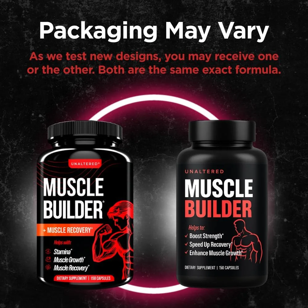 مکمل عضله ساز آنابولیک تغییر نیافته برای مردان - افزایش رشد، حجم و قدرت - مکمل طبیعی عضله سازی و افزایش انرژی - Tribulus Terrestris، جینسینگ، ویتامین D3، آشواگاندا - 150 کپسول