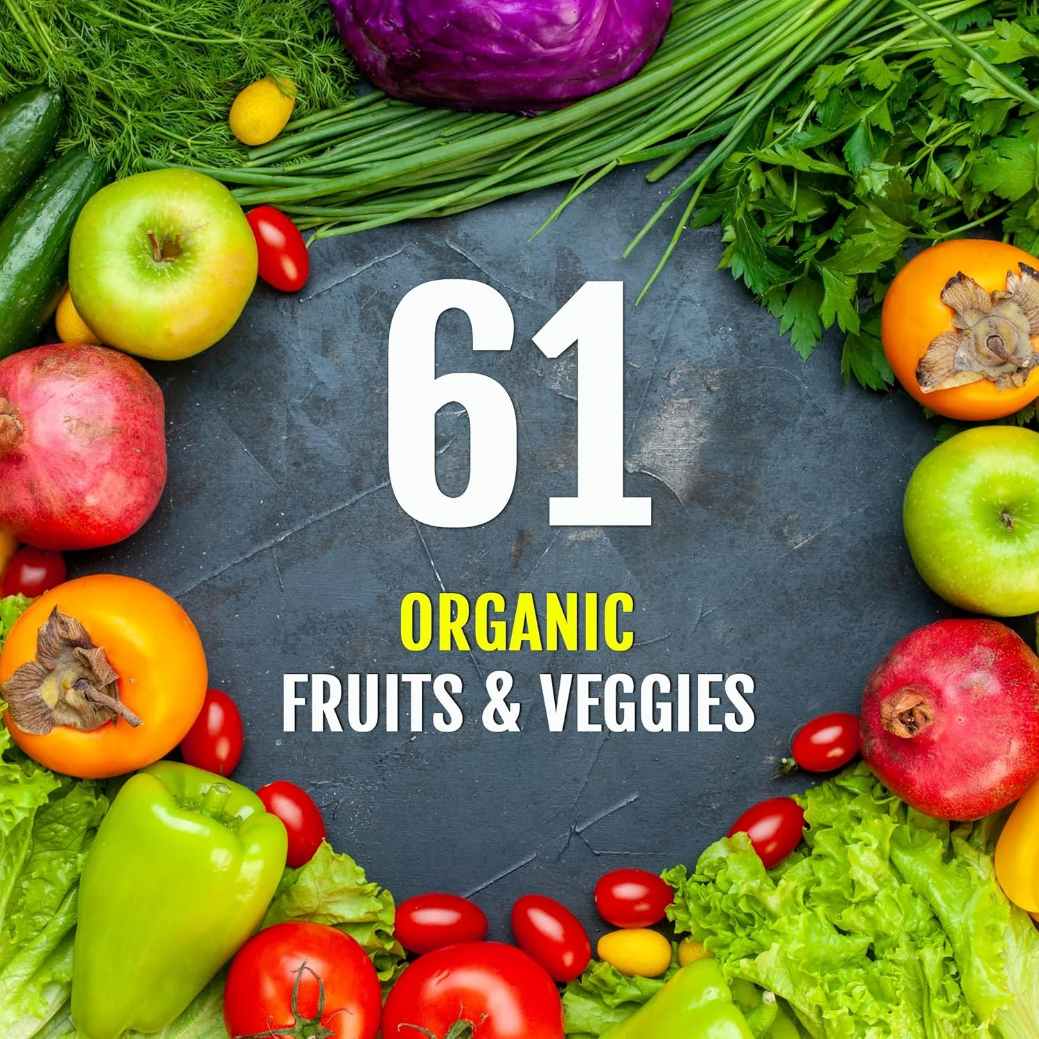 مکمل میوه ها و سبزیجات ارگانیک آپ نوریش - پشتیبانی از تعادل رژیم غذایی، پاکسازی بدن و انرژی - 480 کپسول میوه و سبزیجات فوق العاده از طبیعت - مکمل های میوه و سبزیجات برای بزرگسالان و کودکان