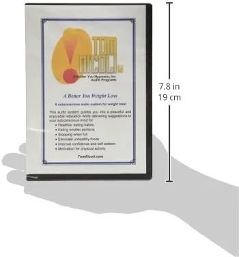 مجموعه سی دی کاهش وزن تام نیکولی - برنامه رژیم غذایی کاهش وزن با هیپنوتیزم، همانطور که در مجله شیپ دیده شده است