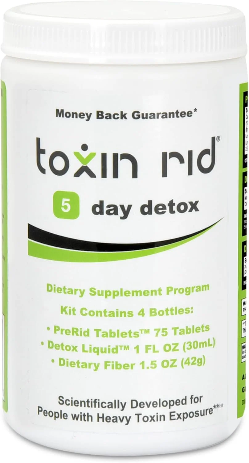 مجموعه پاکسازی 5 روزه | پاکسازی کامل بدن برای بانوان و آقایان | 75 قرص گیاهی با فرمول مایع و فیبر غذایی | ساخت آمریکا