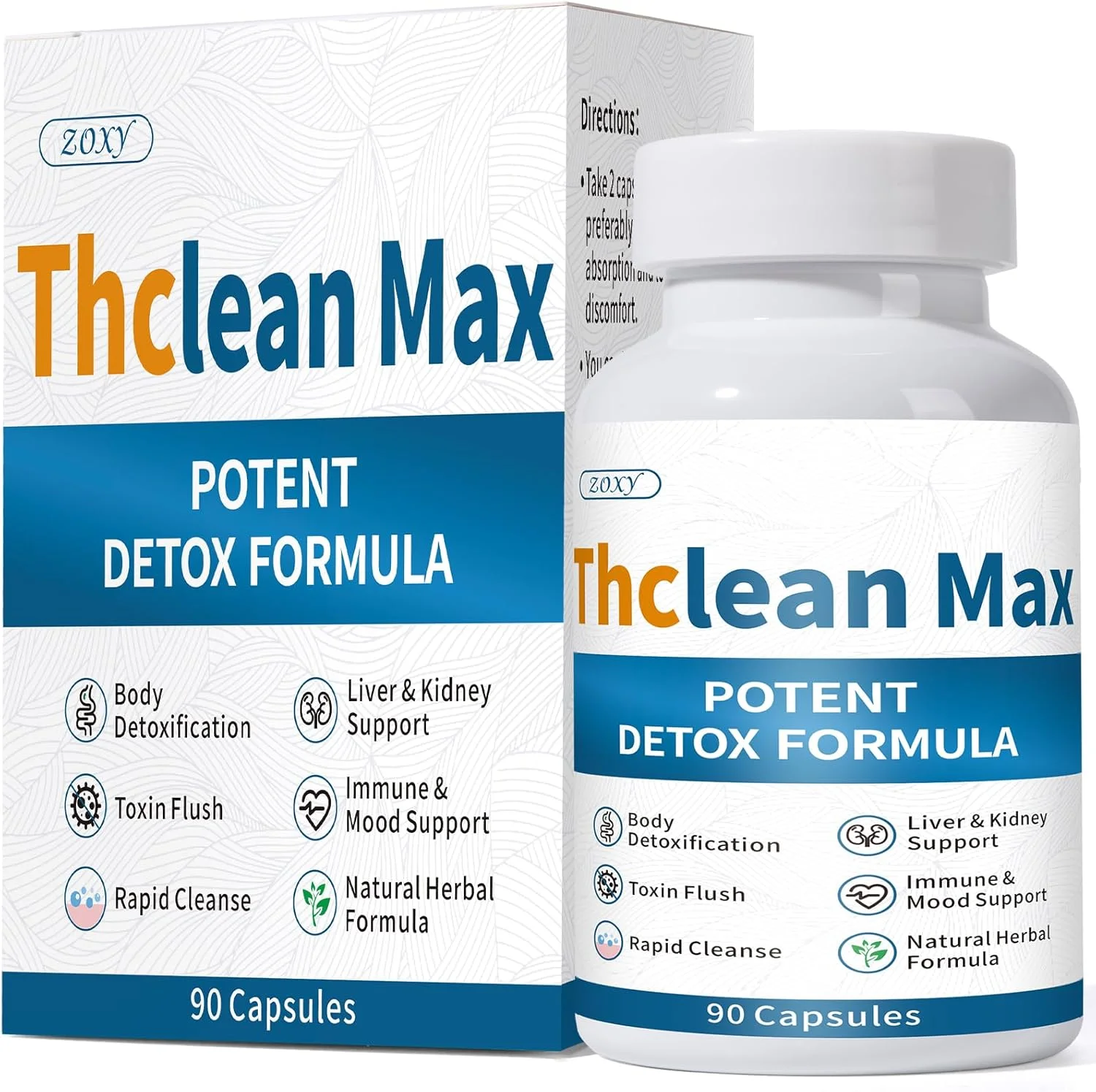 پاکسازی کامل بدن و کبد – فرمول گیاهی طبیعی برای حمایت از کبد، کلیه، هضم، سیستم ایمنی و خلق و خو – پاک کننده سموم، سریع الاثر، 90 کپسول