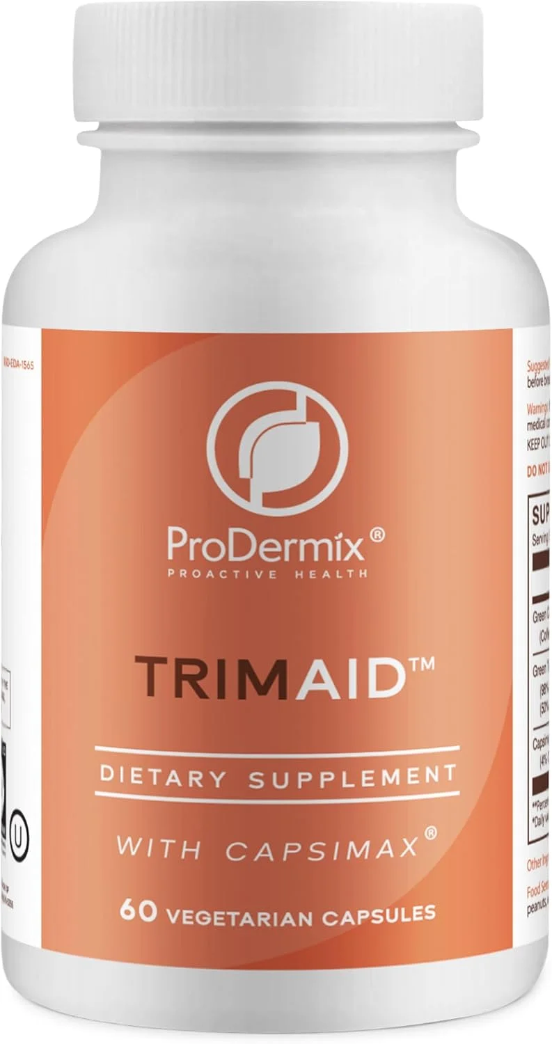 مکمل غذایی تریمید، محرک متابولیسم برای مدیریت وزن با کپسیمکس، پروبیوتیک برای مدیریت وزن، بهبود هضم، کوشر، بسته 30 روزه