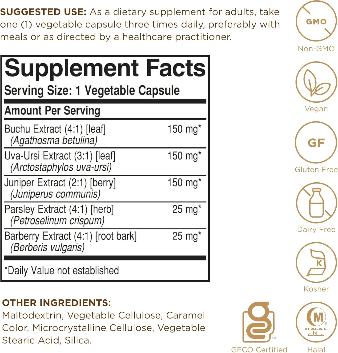 قرص گیاهی مدر آب سولگار 100 کپسول گیاهی