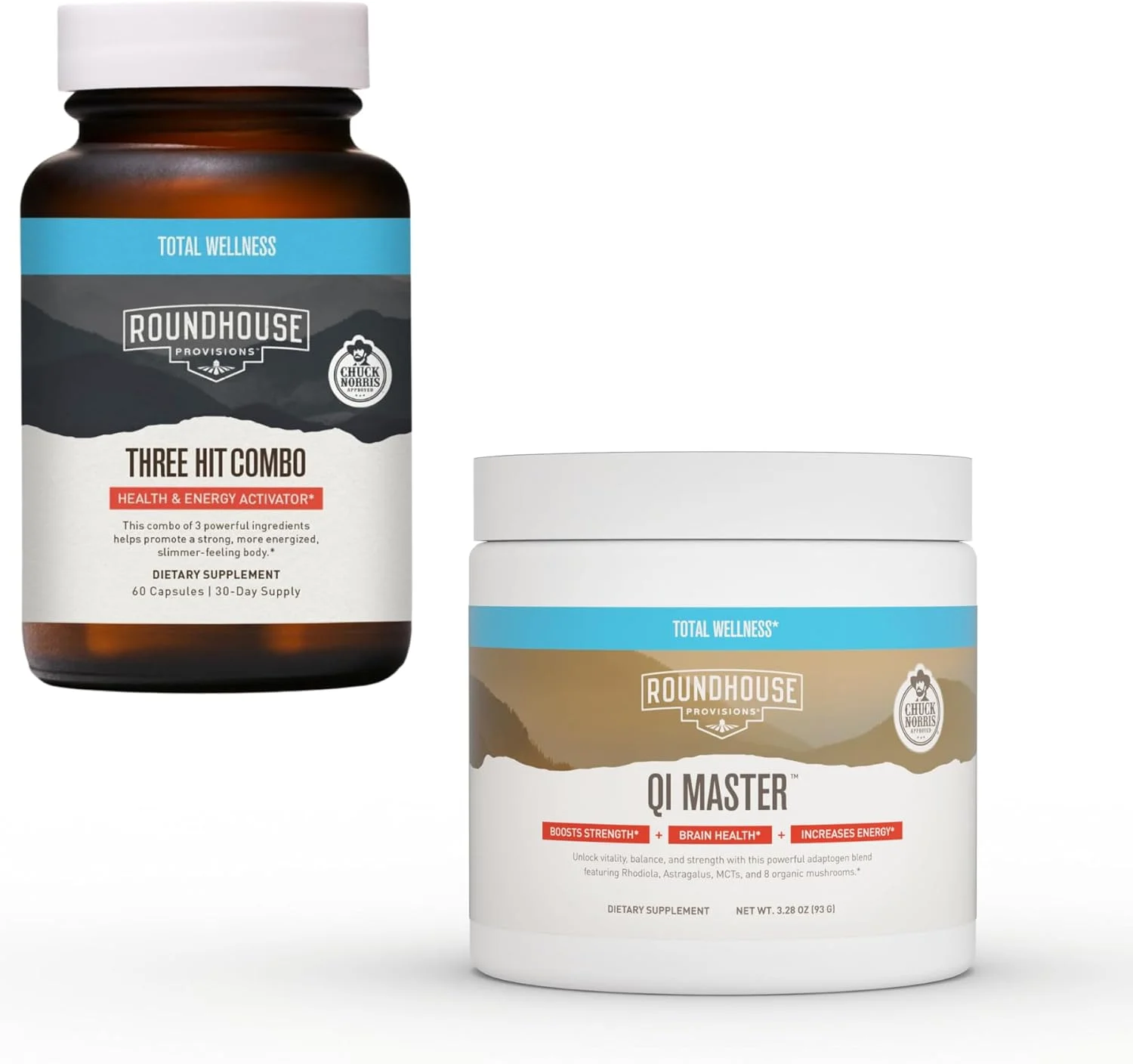 مجموعه ترکیبی 3 ضربه ای ROUNDHOUSE PROVISION و بسته قدرت استاد چی