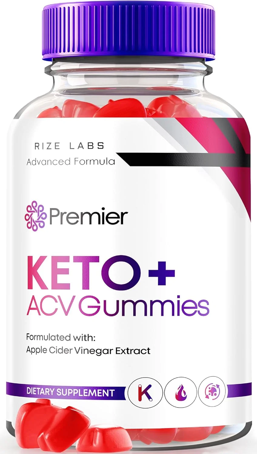 پاستیل های Premier Keto ACV، پاستیل های Premier Extreme 2000mg Keto برای کاهش وزن پیشرفته، پاستیل های Keto Plus ACV، مکمل سرکه سیب کاملا طبیعی، فرمول رسمی (60 پاستیل)