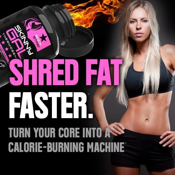 قرص های کاهش وزن برای زنان - چربی سوز ترموژنیک Rockstar Skinny Gal، سرکوب کننده اشتها و تقویت کننده متابولیسم با عملکرد سریع، حداکثر قدرت، سازگار با کتو