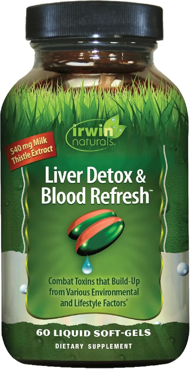 مکمل پاکسازی کبد ایروین نچرالز مدل Liver Detox ظرف 60 عددی