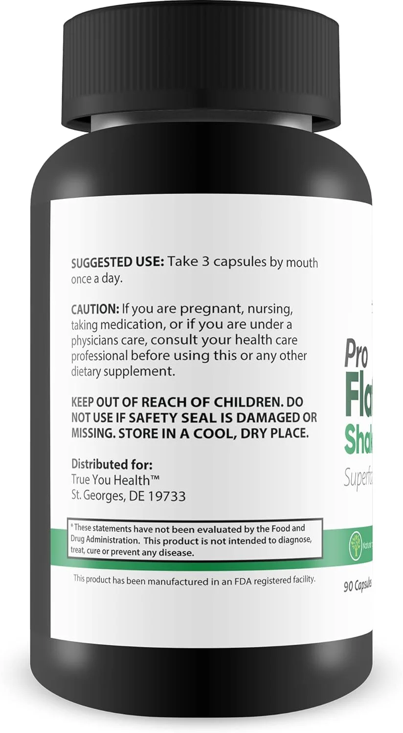 کپسول های شیک شکم صاف پرو - پاک کننده روده برای کمک به کاهش نفخ - پاک کننده بدن و پاک کننده گوارشی - پشتیبانی از سلامت کلی با پاکسازی - کمک به پاکسازی مواد زائد و سموم با مکمل های پاک کننده