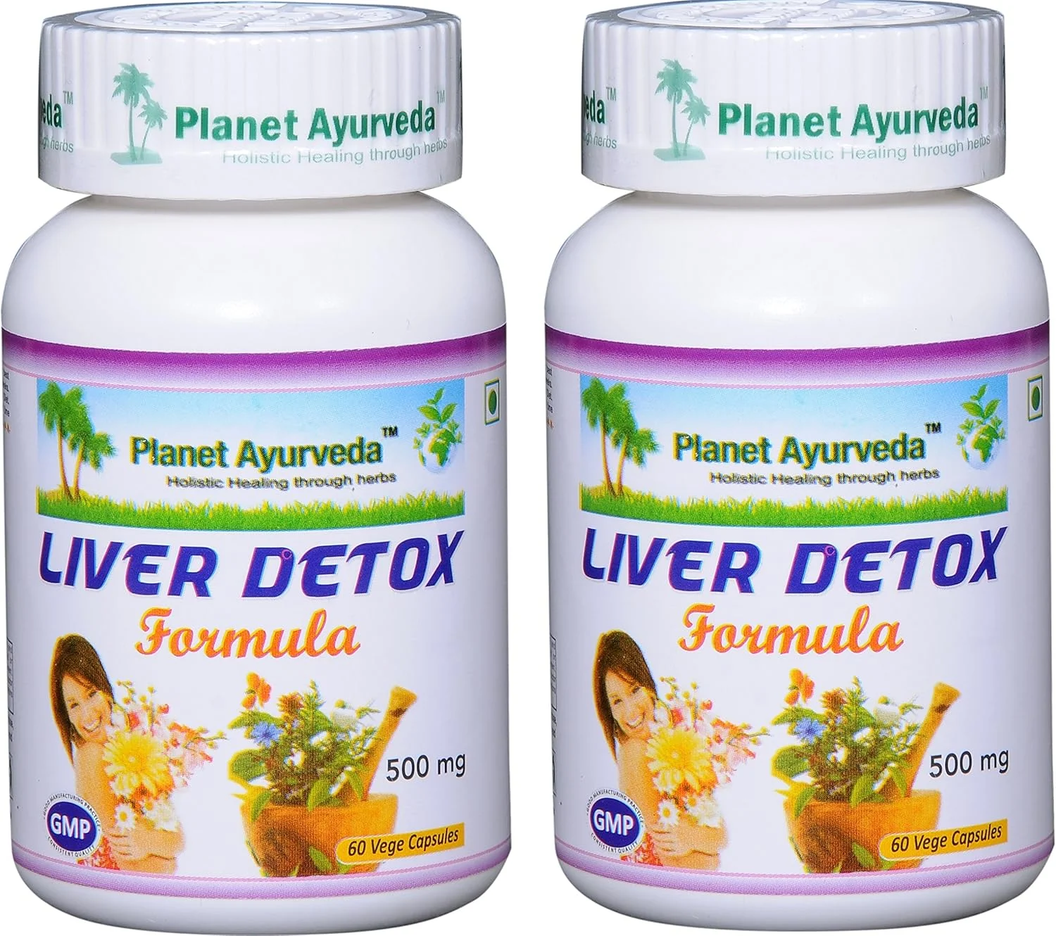 فرمول سم زدایی کبد پلنت آیروودا، کپسول های گیاهی 500 میلی گرمی - 2 عدد