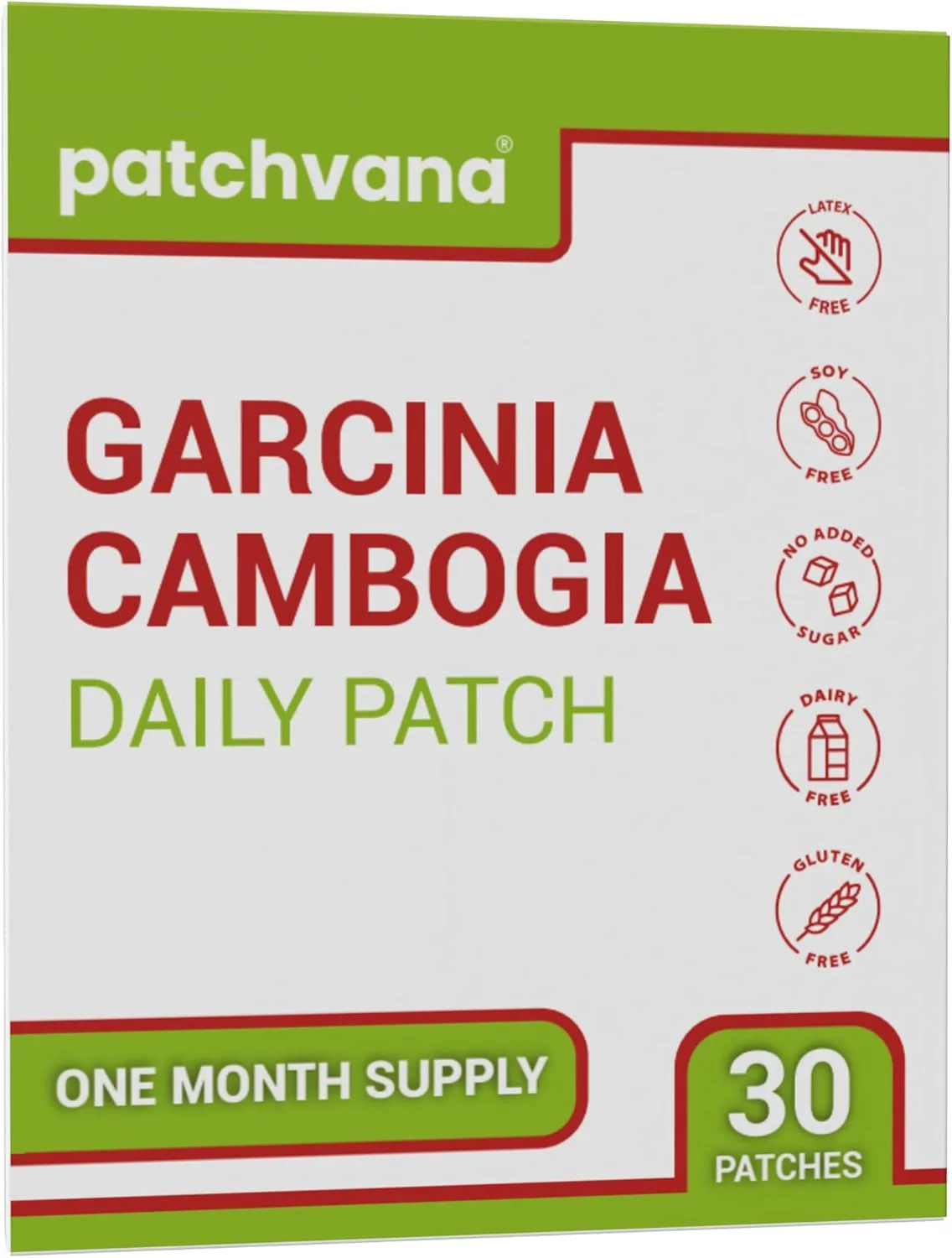 برچسب گارسینیا کامبوجیا برای زنان و مردان، تامین یک ماهه، 30 عدد
