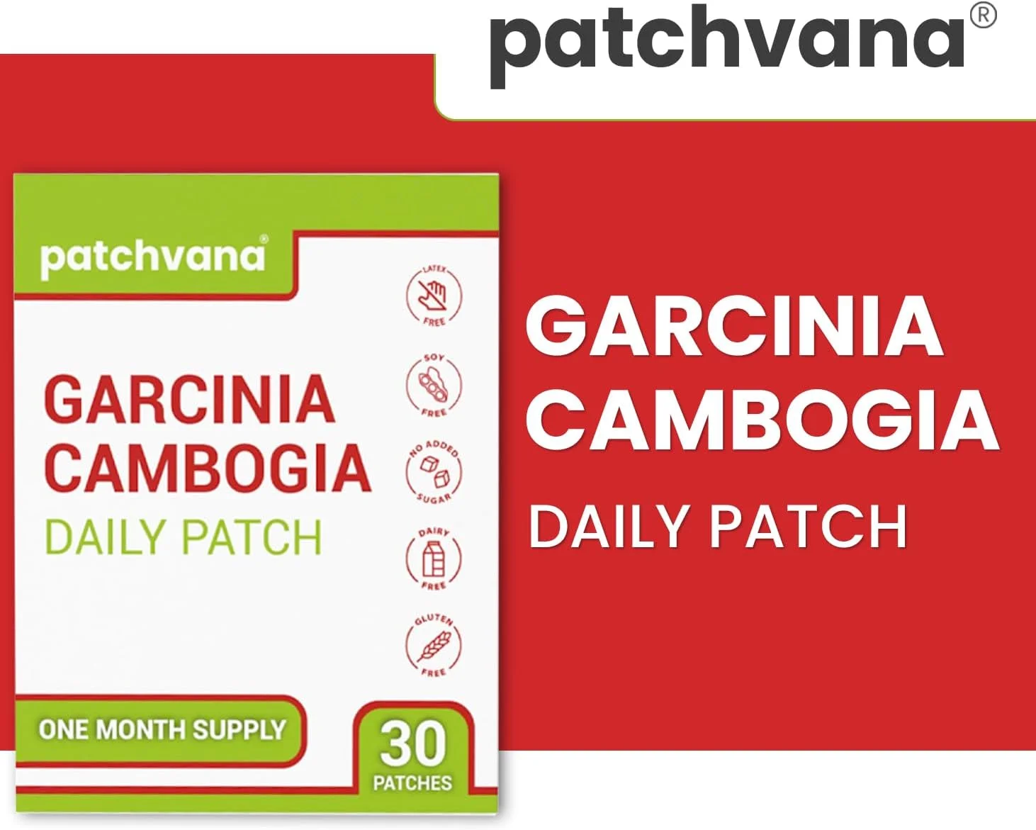 برچسب گارسینیا کامبوجیا برای زنان و مردان، تامین یک ماهه، 30 عدد