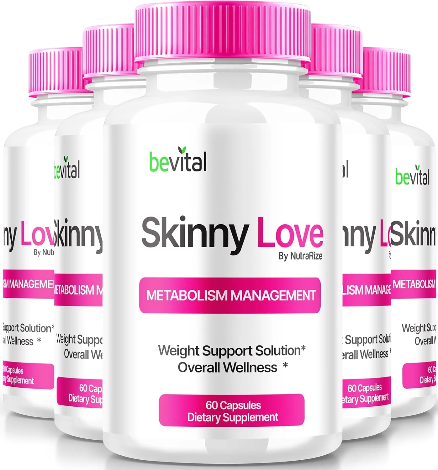 (بسته 5 عددی) کپسول های لاو اسکینی - لاو اسکینی برای کاهش وزن پیشرفته، قرص های کاملا طبیعی برای هدف قرار دادن چربی شکم، بررسی های پاستیلاس لاو اسکینی (300 کپسول)