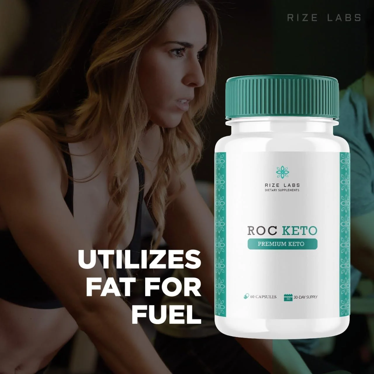 کپسول های رژیمی ROC از آزمایشگاه Rize، قرص های ممتاز برای پشتیبانی از کاهش وزن، فرمول حداکثر قدرت ROC برای افزایش انرژی و بهبود سلامتی، نظرات ROC (120 کپسول) (بسته 2 عددی)