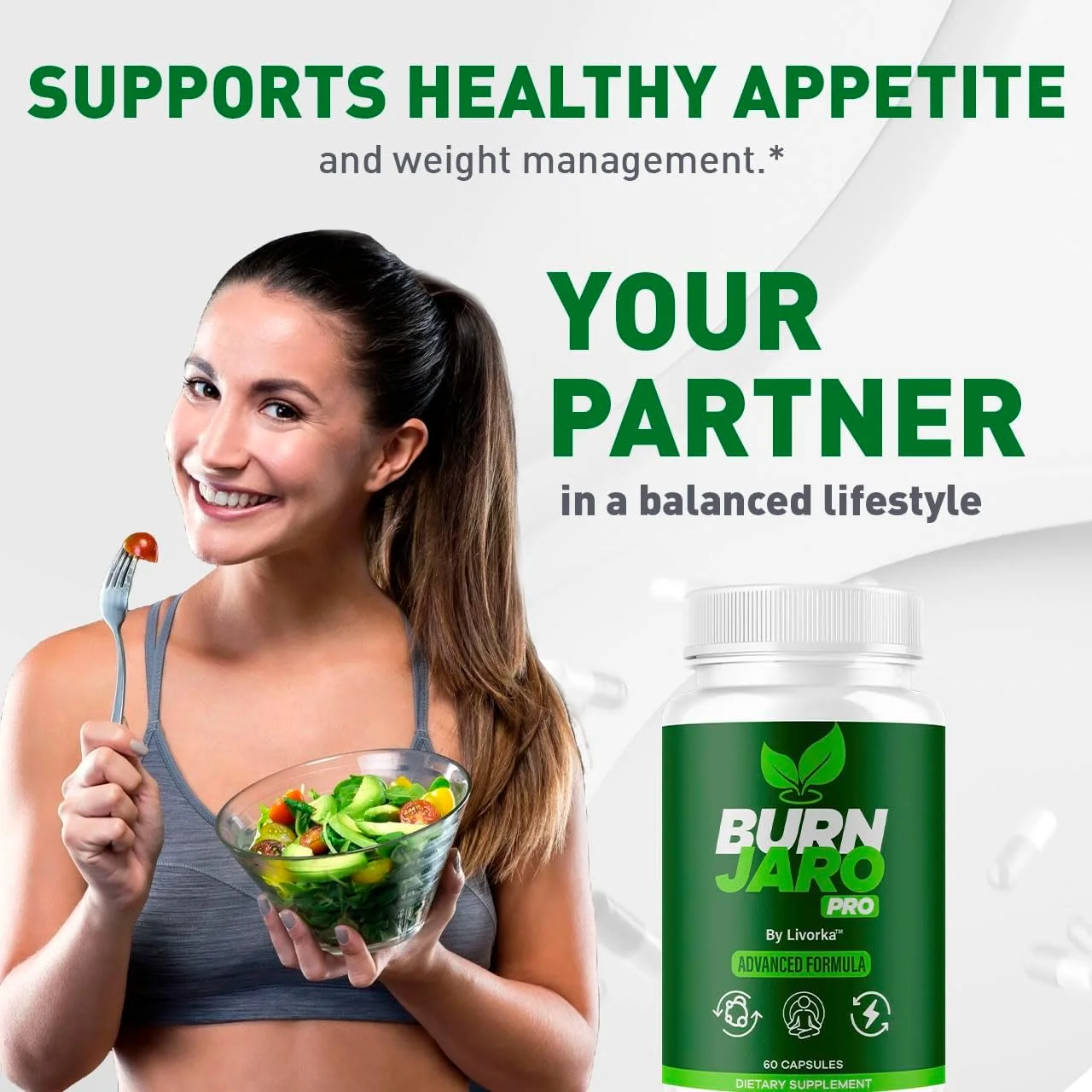 (2 بسته) برن جارو پرو - کپسول های نمک صورتی برن جارو پرو، قرص های برن جارو پرو، فرمول پیشرفته رسمی مکمل برن جارو پرو با مواد طبیعی، 120 کپسول برای 2 ماه