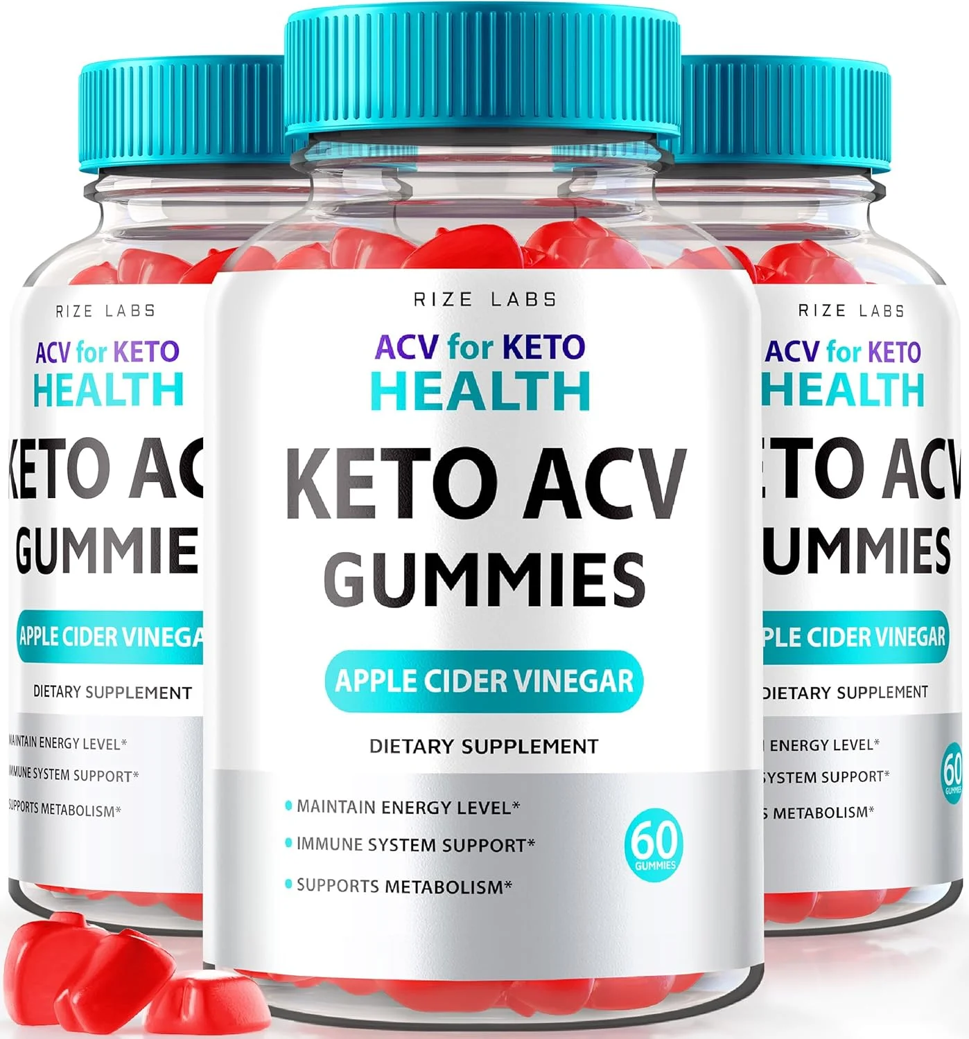 (بسته 3 عددی) پاستیل های ACV برای سلامتی کتو - ACV برای سلامتی کتو 750 میلی گرم کاهش وزن پیشرفته ACV برای پاستیل های سلامتی کتو با سرکه سیب مکمل AC کتو + ACV برای چربی شکم (180 پاستیل)