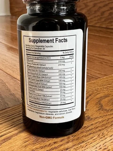 مکمل دفع آب - دیورتیک های گیاهی برای احتباس آب، قرص های کاهش وزن آب اضافی، دفع سریع آب، خار مریم - 1 بطری 60 کپسول