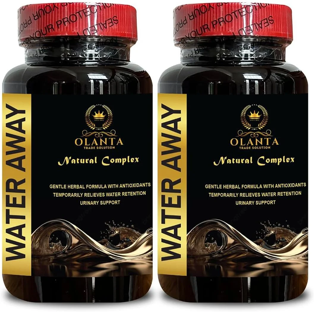 قرص های دفع آب - پشتیبانی از سیستم ایمنی، تسکین نفخ، کاهش وزن آب اضافی، مکمل گیاهی، تقویت ایمنی - 2 بطری 120 کپسول