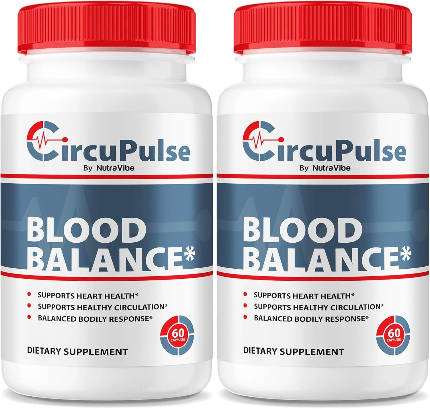 (بسته 2 عددی) فرمول پشتیبانی از گردش خون و انرژی CircuPulse برای تعادل و سطوح پایدار | قرص های آسان مصرف، ملایم و گیاهی، نظرات رسمی (120 کپسول)