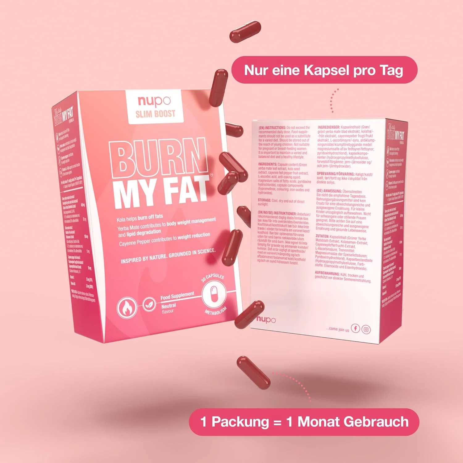 نوپو - اسلیم بوست چربی سوز من 30 کپسول