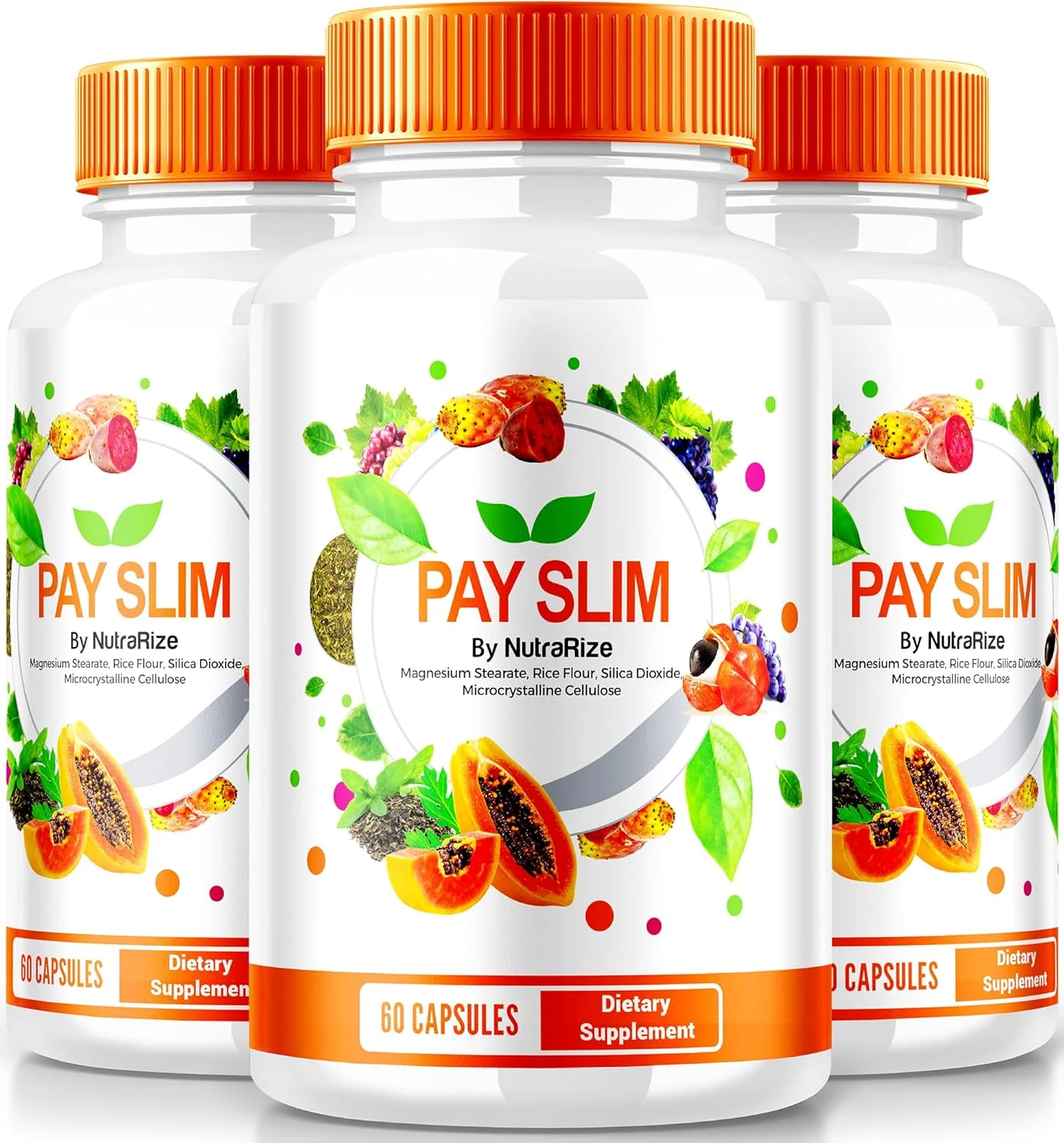 کپسول های Pay Slim نوترا ریز (بسته 3 عددی)، مکمل کاملا طبیعی PaySlim برای کاهش وزن سالم، فرمول برتر برای دستیابی به اهداف بدنی و تناسب اندام، نظرات رسمی (180 کپسول)