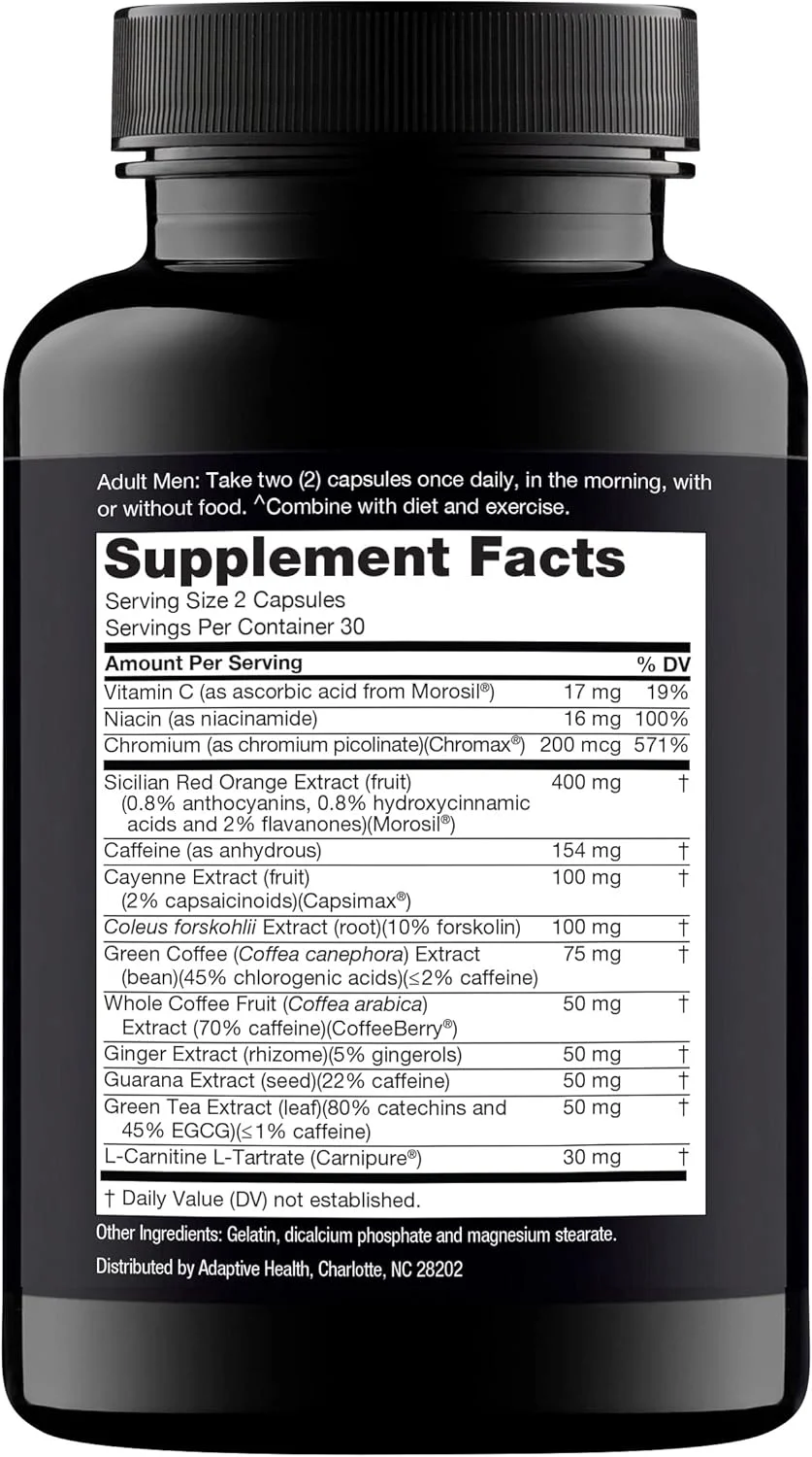 نوجنیکس ترمو - قرص های مکمل چربی سوز ترموژنیک برای مردان، شتاب دهنده متابولیک قوی، 60 عدد