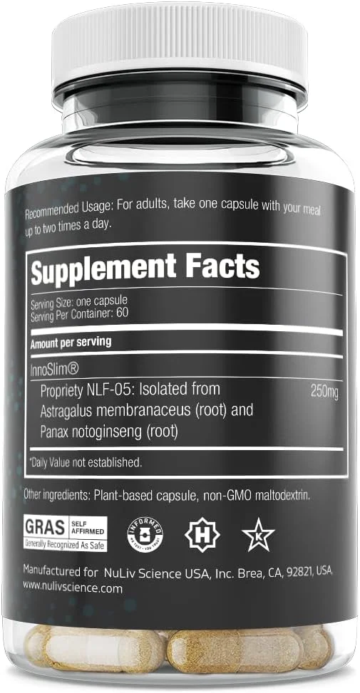 اینوسلیم برای اکسیداسیون چربی سالم، گیاهی، وگان، بدون محرک