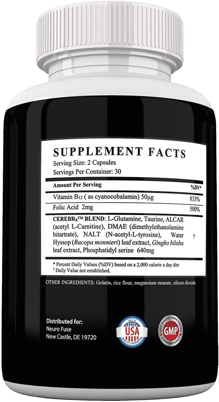 نوروفیوز، قرص نوتراپیک قدرتمند برای تمرکز و حافظه - فرمولاسیون کمک به پشتیبانی از حافظه، عملکرد شناختی، تمرکز و وضوح - کاهش خستگی ذهنی و جسمی نوروفیوز، قرص نوتراپیک قدرتمند برای تمرکز و حافظه - فرمولاسیون کمک به پشتیبانی از حافظه، عملکرد شناختی، تمرکز و وضوح - کاهش خستگی ذهنی و جسمی