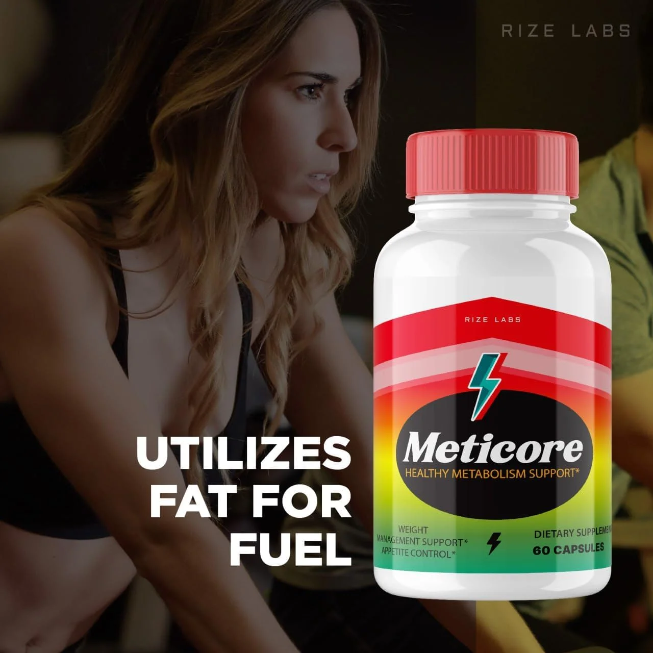 مکمل کاهش وزن Rize Labs - کپسول های سلامتی کامل بدن، برای دستیابی به زندگی سالم تر و اندامی لاغرتر (300 کپسول)