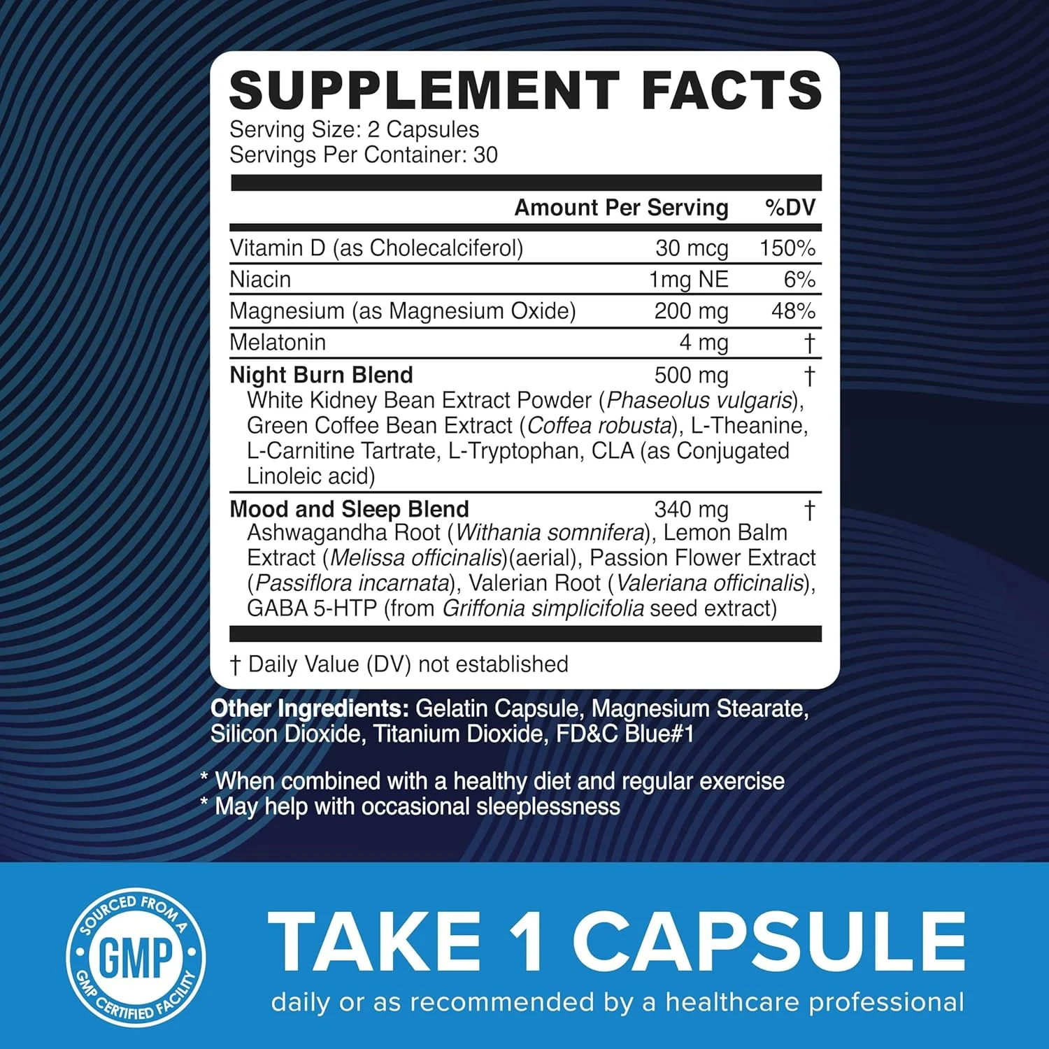 کپسول های چربی سوز شبانه و کپسول های پروبیوتیک و پری بیوتیک | تقویت کننده متابولیسم در طول شب برای پشتیبانی از سلامت روده و سوزاندن چربی شکم | سلامتی کامل دستگاه گوارش