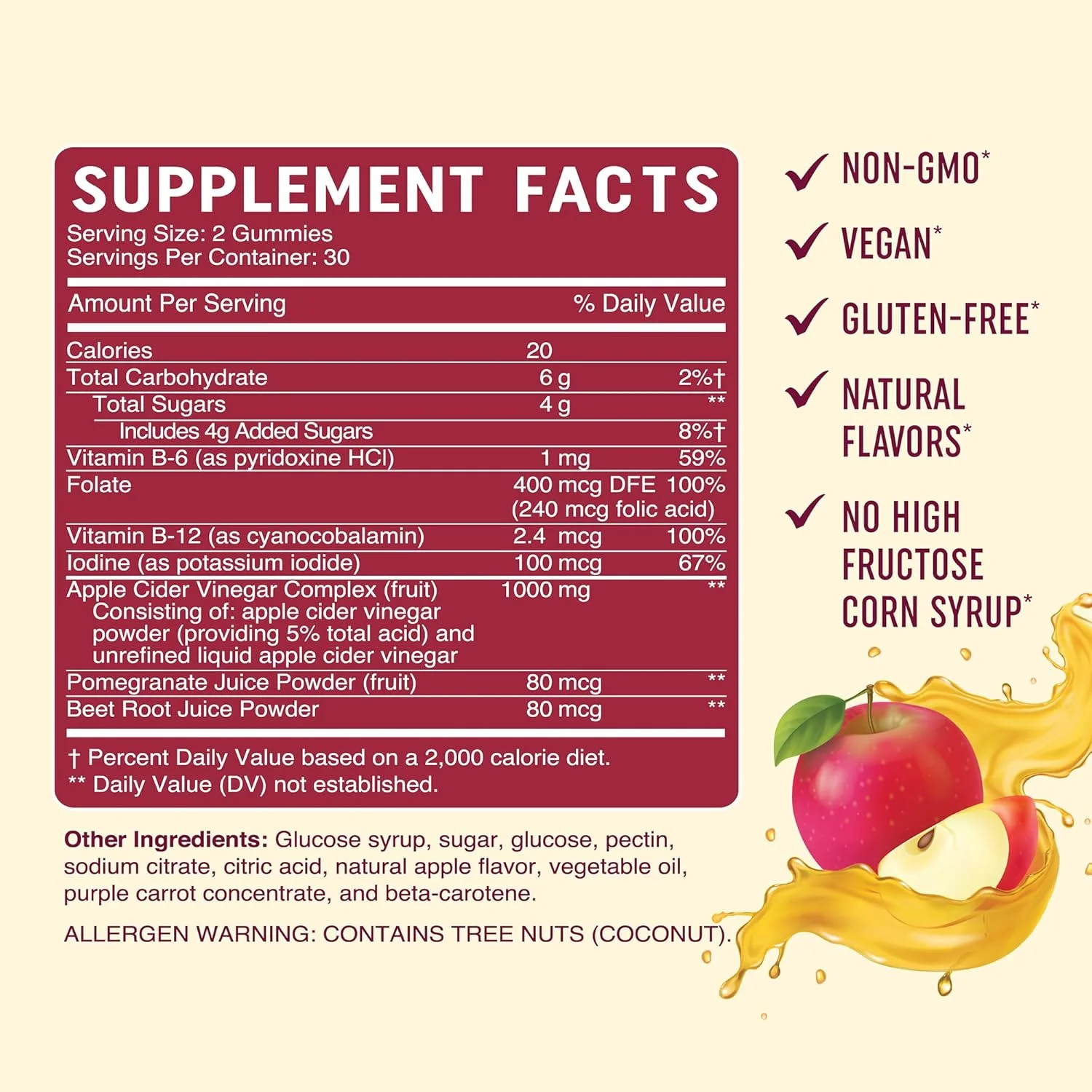 پاستیل های چربی سوز شبانه و پاستیل های سرکه سیب MAV NUTRITION | بسته پاستیلی شبانه، افزایش متابولیسم و مدیریت وزن | 30 سروینگ در هر کدام
