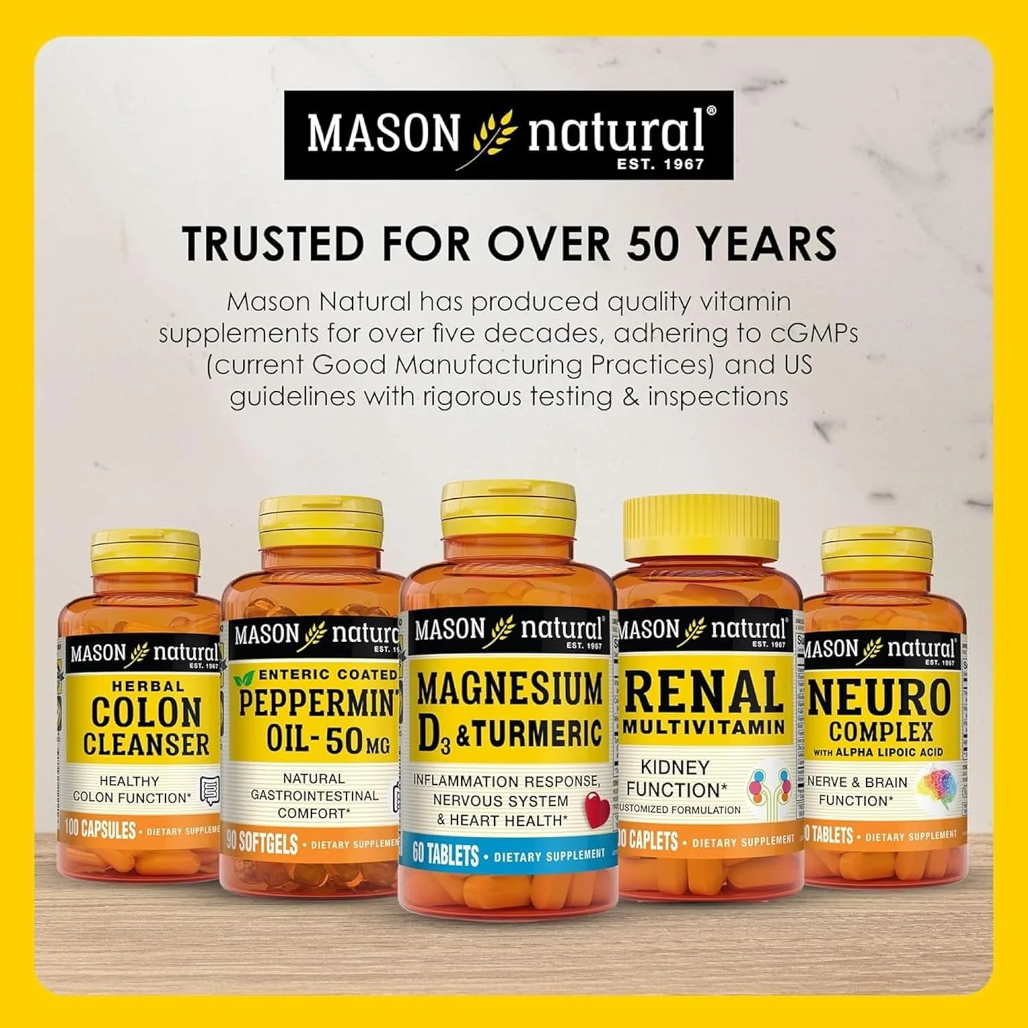 پاک کننده گیاهی روده بزرگ میسون نچرال - بهبود سلامت دستگاه گوارش، عملکرد سالم روده و سم زدایی، 100 کپسول