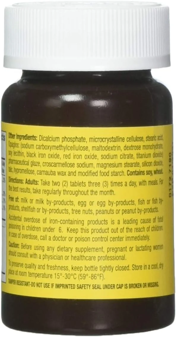 Lydia Pinkham Herbal Supplement Tablets for Menstruation and Menopause Support, 150 Count