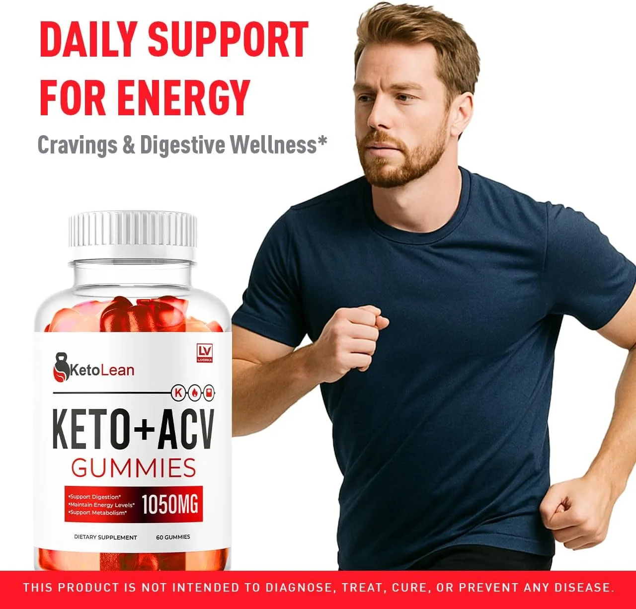 پاستیل های سرکه سیب LIVORKA Keto Lean، Keto Lean، پاستیل های KetoLean Keto ACV، پاستیل های Keto Lean ACV Keto، پاستیل های Keto Lean، KetoLean، پاستیل های Keto Lean Keto Plus فرمول طبیعی، 60 پاستیل برای 1 ماه