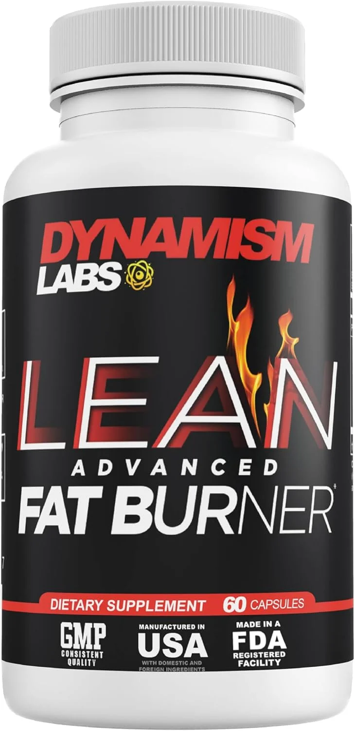 مکمل چربی سوز پیشرفته Lean از Dynamism Labs | حاوی عصاره گارسینیا کامبوجیا، عصاره چای سبز، کتون تمشک | ساخت آمریکا (60 قرص)