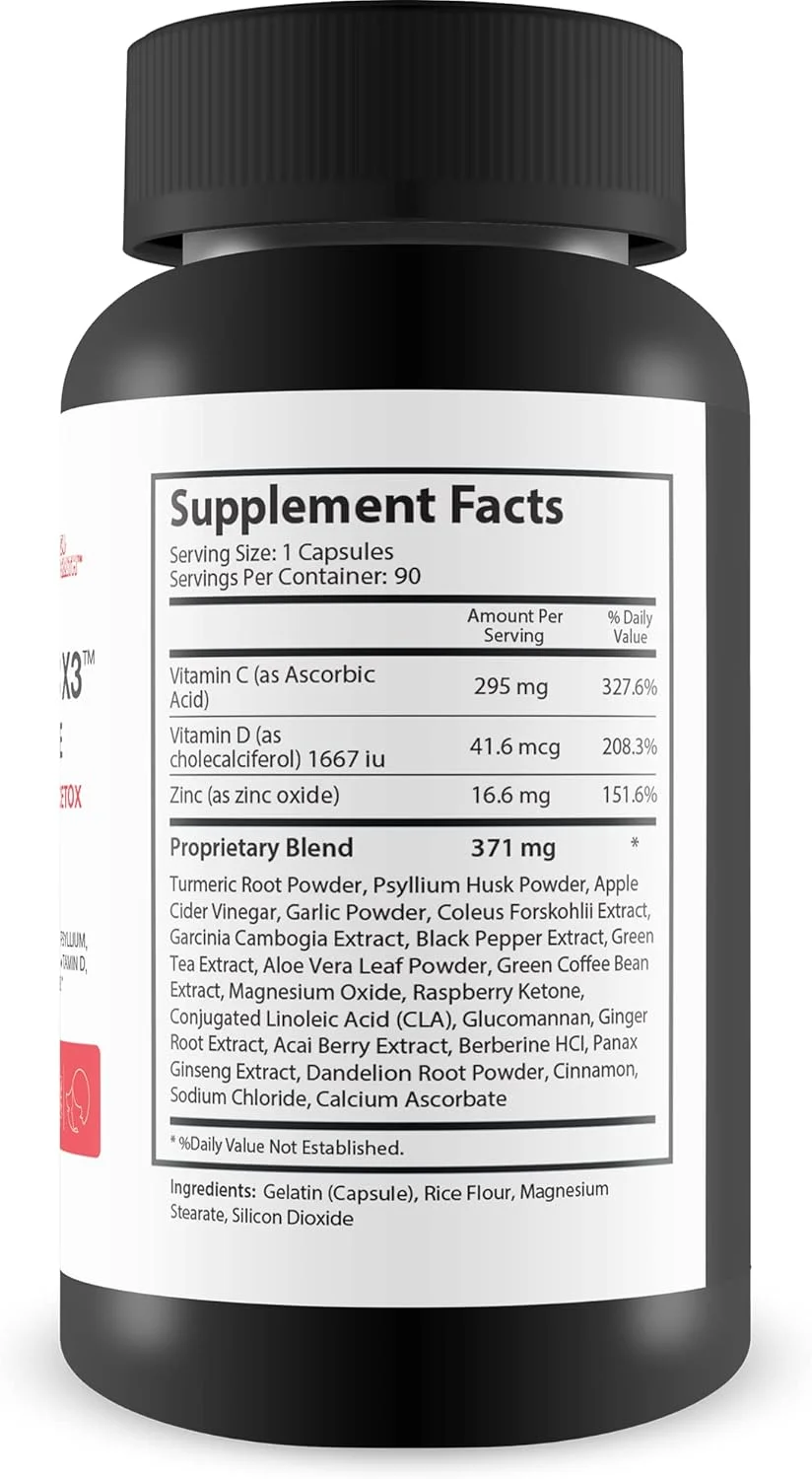 پاکسازی سه گانه کتو + سرکه سیب - دوره 3 ماهه پاکسازی کتو - پشتیبانی طبیعی پاکسازی بدن - تقویت سلامت ایمنی - کمک به کاهش استرس اکسیداتیو