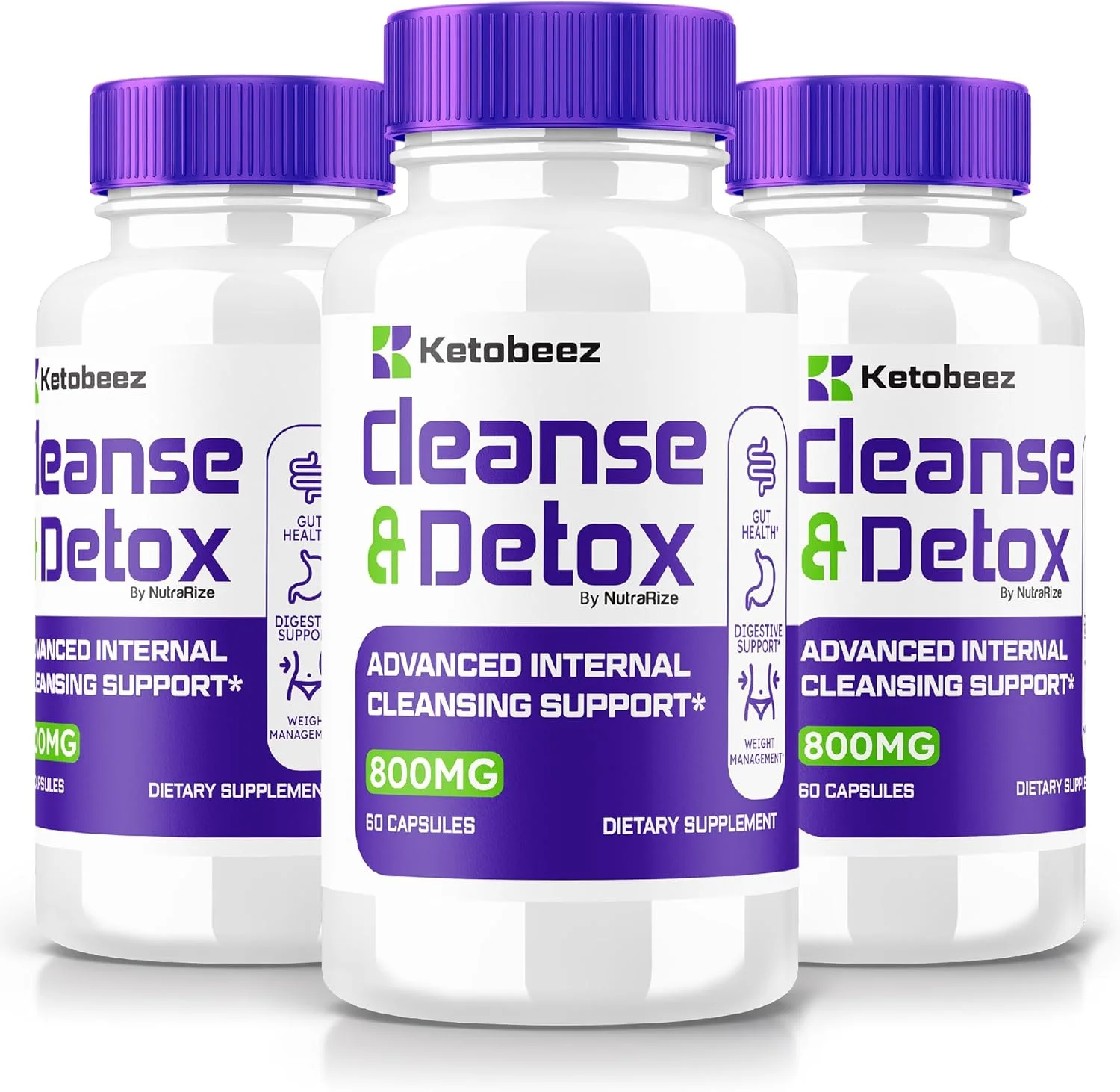 (بسته 3 عددی) قرص های کاهش وزن Ketobeez، فرمول پیشرفته پاکسازی و سم زدایی، مکمل ممتاز کتو، پشتیبانی کامل طبیعی از پاکسازی داخلی، بررسی های رسمی پاستیل های Ketobeez (180 کپسول)