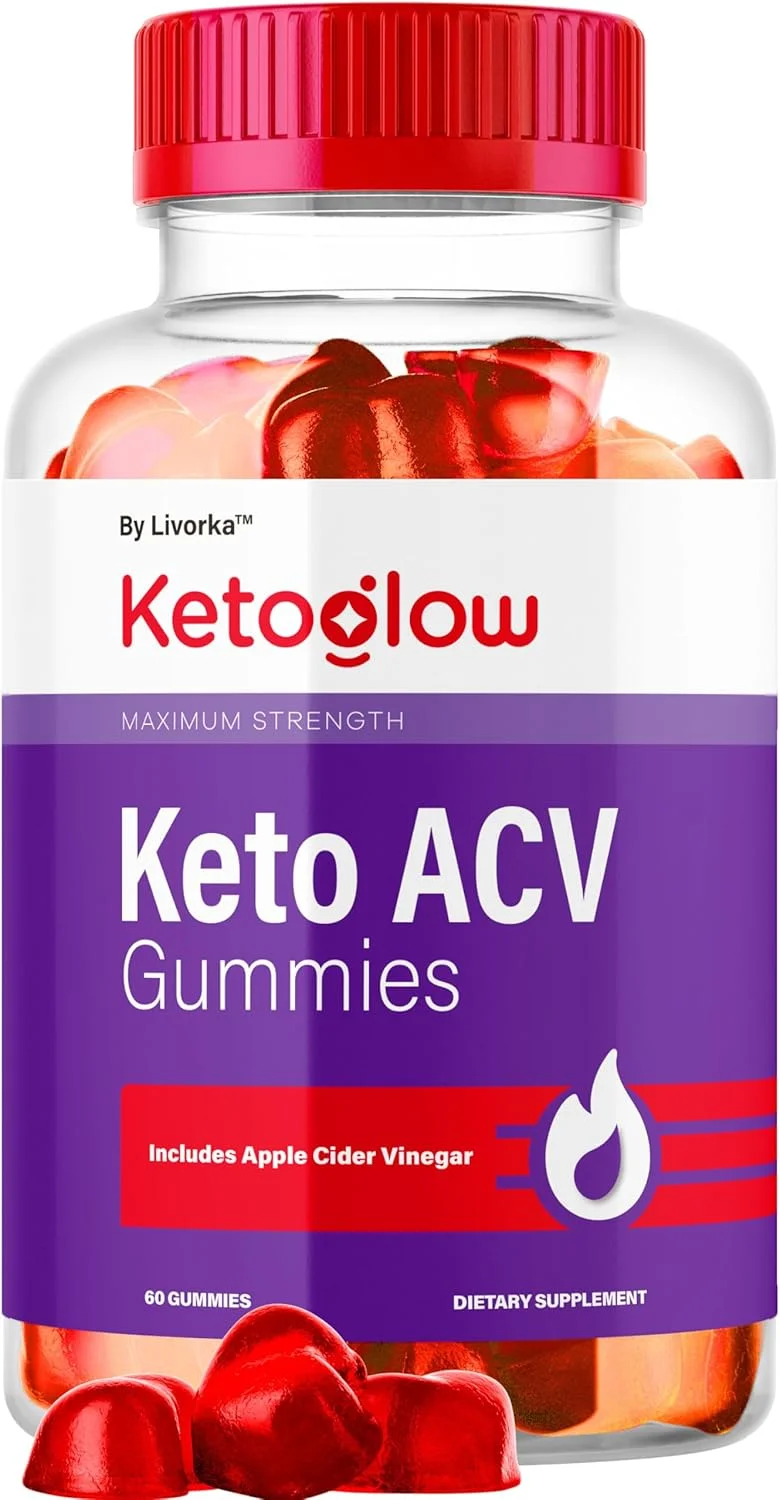 پاستیل های سرکه سیب KetoGlow، فرمول پیشرفته و طبیعی، 1050 میلی گرم، 60 پاستیل برای 1 ماه