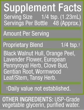 پاک کننده روده سدر بیر، مکمل گیاهی مایع که محیط سیستم گوارش را تعدیل می کند و به فلور مفید اجازه رشد می دهد، 2 اونس مایع