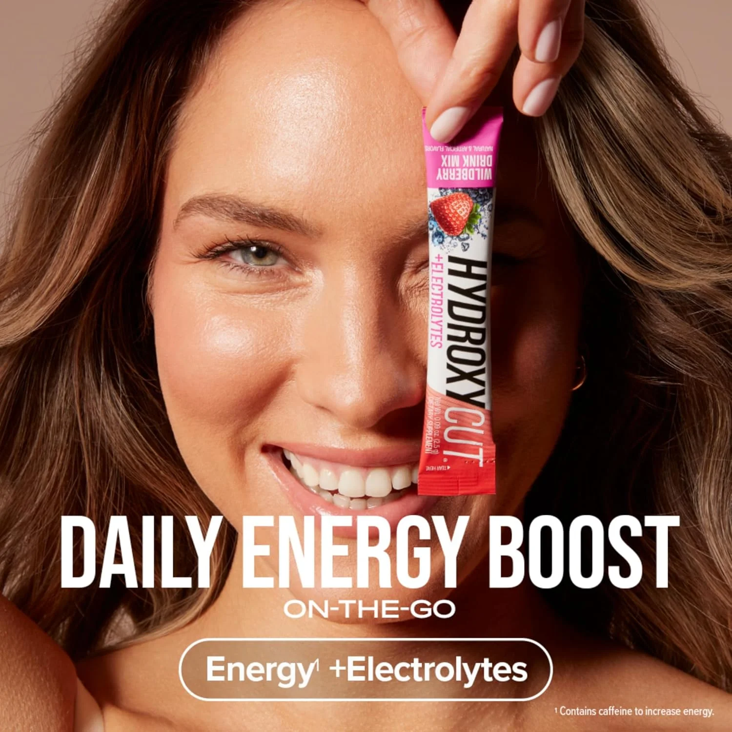 Hydroxycut Drink Mix, Wildberry Blast - 21 Travel-Size Packets, Pack of 2 - Zero Calories, Zero Sugar - Boost Metabolism, Burn Calories, Increase Energy - for Women & Men