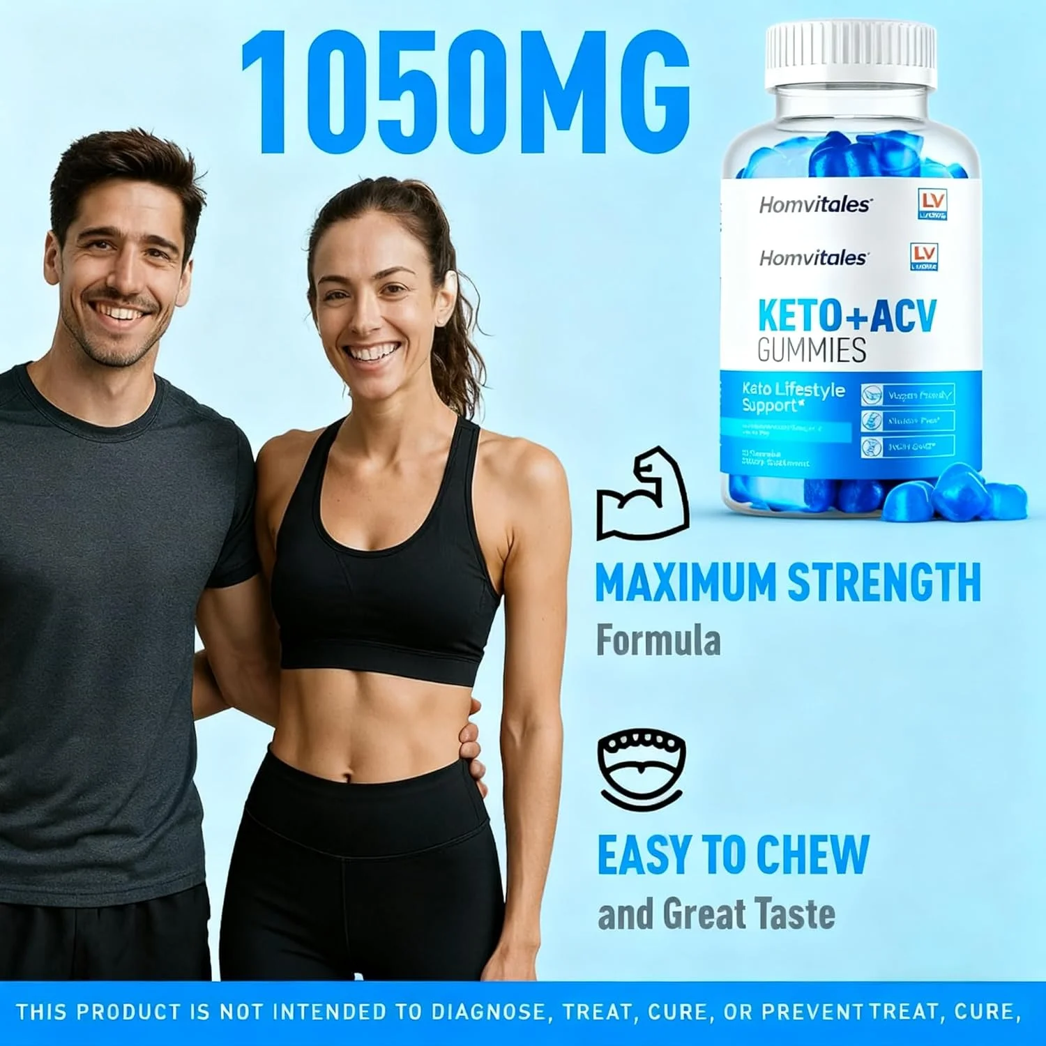 مکمل کتون تمشک ممتاز Homvitales - قرص های کتو برای کاهش وزن - پشتیبانی از کتوز و متابولیسم