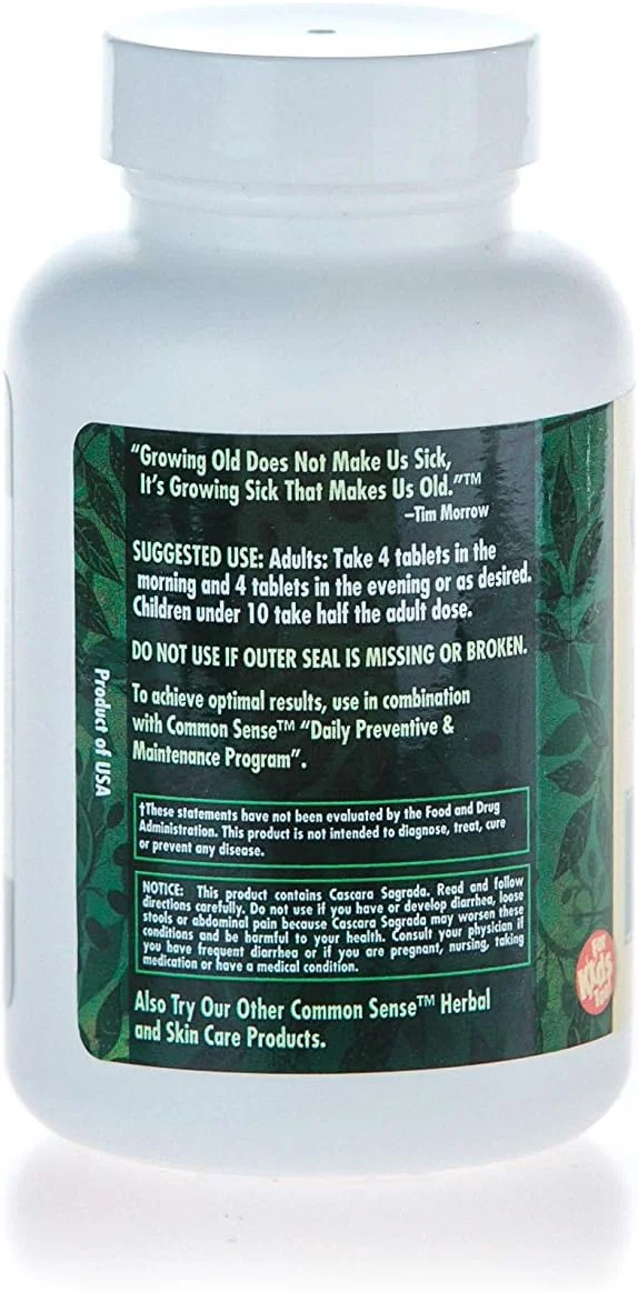 ملین گیاهی: پاک کننده روده بزرگ (270 قرص)