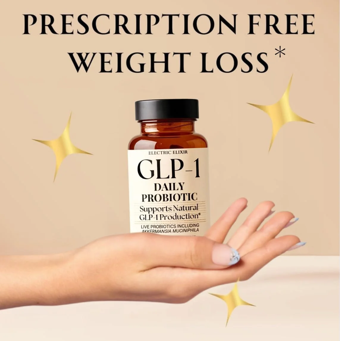 مکمل کاهش وزن GLP-1 حاوی آکرمانسیا - کاهش گرسنگی و هوس، پشتیبانی از چربی سوزی و متابولیسم، افزایش تولید طبیعی GLP1، سرکوب کننده اشتها برای مردان و زنان، وگان و بدون گلوتن