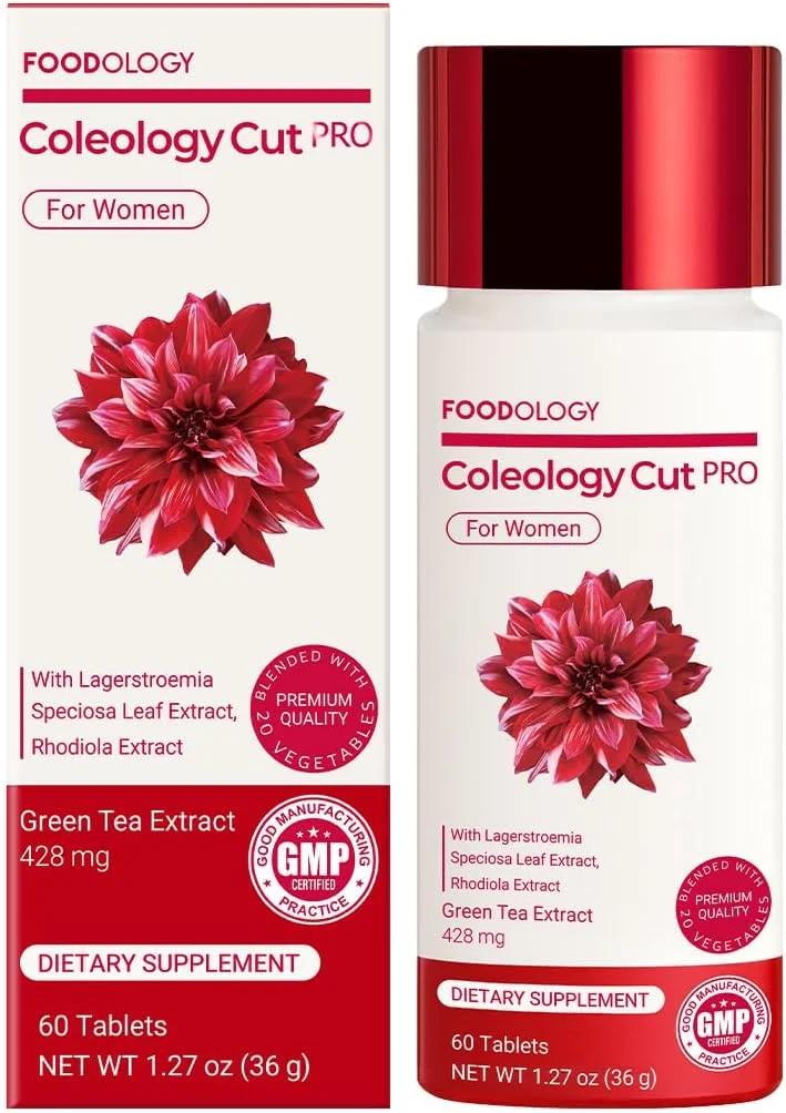 فودولوژی کولئولوژی کات پرو (30 روزه) - پشتیبانی از کاهش وزن و سوزاندن کالری برای یک رژیم غذایی متعادل و فعالیت منظم، پشتیبانی از مواد مغذی، عصاره چای سبز، رودیولا رزا، مکمل غذایی کره ای