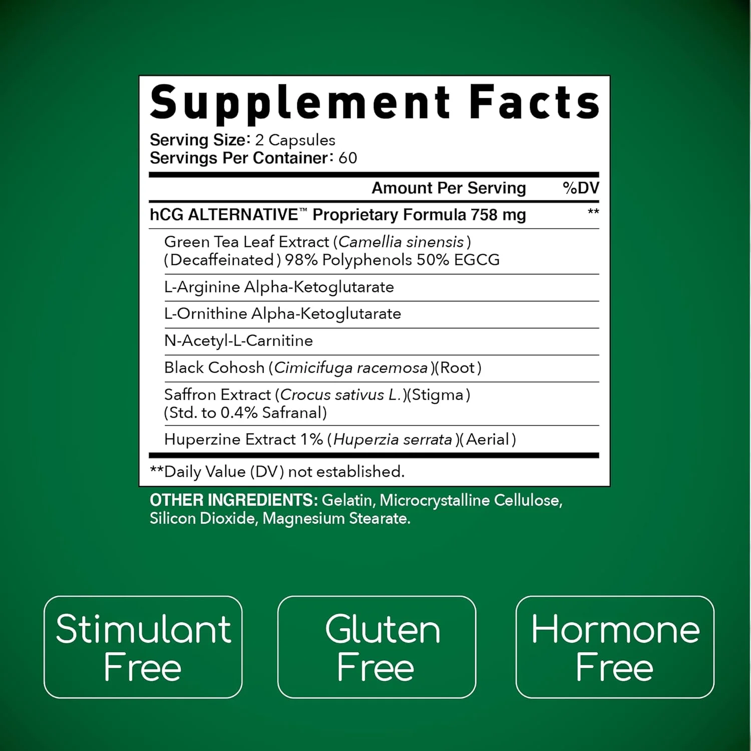 جایگزین آزمایشگاهی BioGenetic برای کاهش وزن - قرص های کاهش وزن و چربی سوز برای آقایان و بانوان - افزایش متابولیسم و پشتیبانی از رژیم های غذایی سالم - فرمول جایگزین - تامین 30 روزه (120 کپسول در هر بطری)