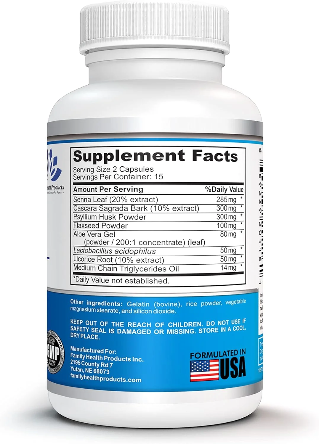 پاک کننده روده بزرگ - قرص های سم زدایی برای زنان یا مردان، مکمل 15 روزه با مکمل پروبیوتیک سوپرفودها، پاک کننده 15 روزه برای حرکات سالم روده | 30 کپسول، 15 وعده