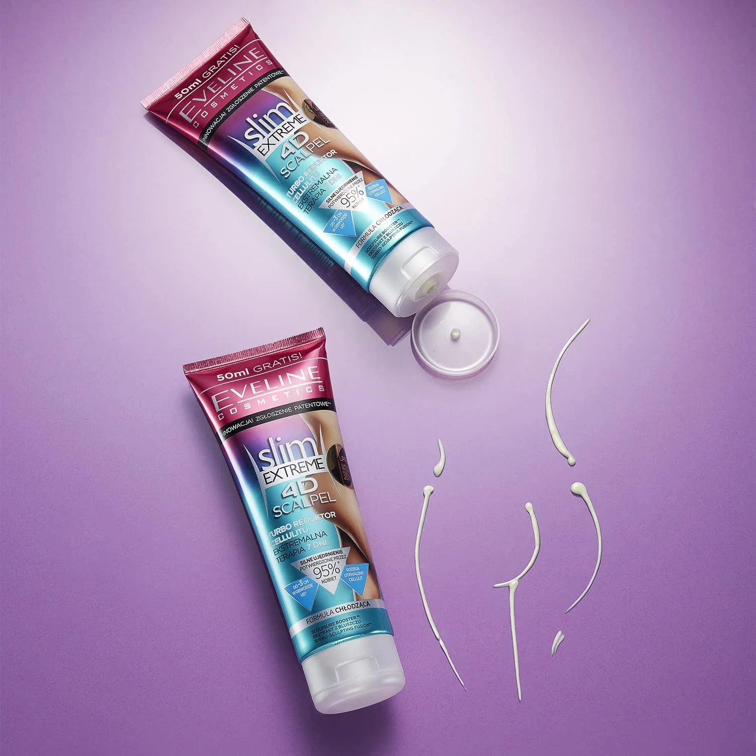 کرم لاغری و ضد سلولیت اولاین مدل Slim Extreme 4D Scalpel Turbo Cellulite Reducer حجم 250 میل