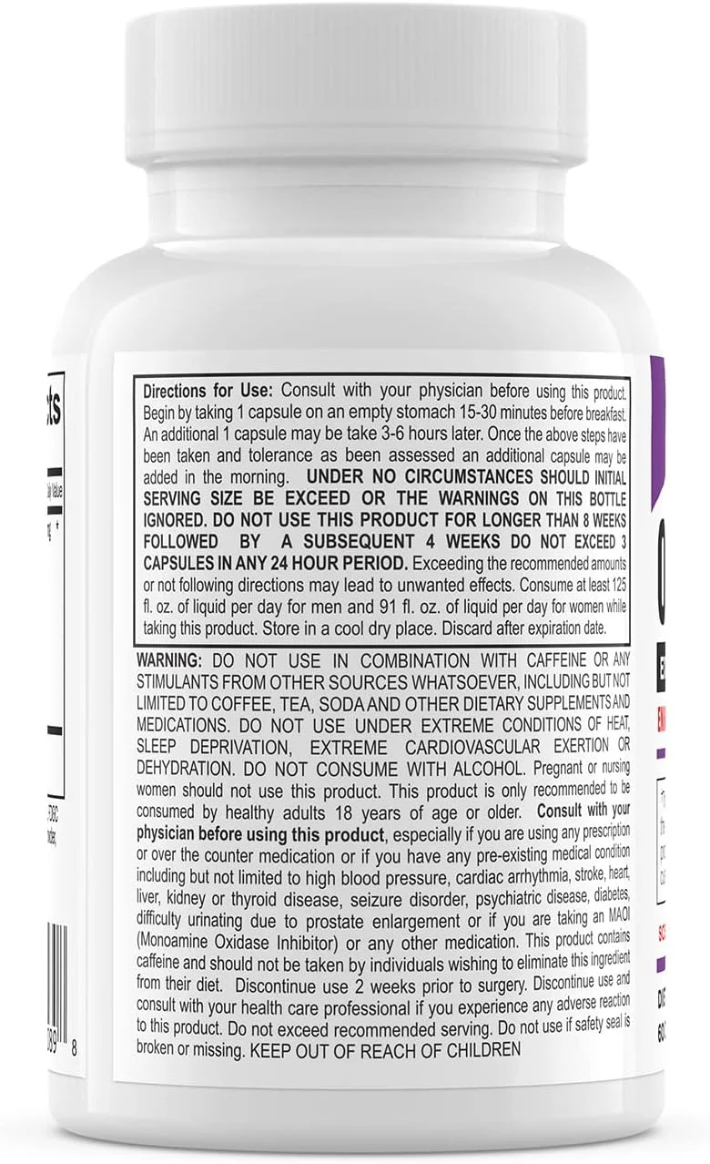 اکسی اکستریم از EPG یک محصول انرژی‌بخش است که حس و حال اکسی الیت پرو قدیمی را دارد. تقویت شده با گابا، کافئین و یوهیمبه. 60 کپسول گیاهی